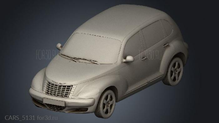 Chrysler Cruiser hatchback 2007 stl model for CNC