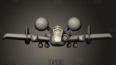 Бородавочник 3d stl модель для ЧПУ