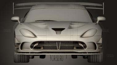 Dodge Viper ACR 3d stl модель для ЧПУ