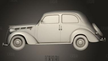 Fiat 1100 B 1949 3d stl модель для ЧПУ
