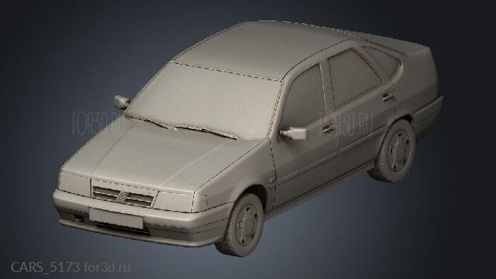 Fiat Tempra 159 1990 stl model for CNC