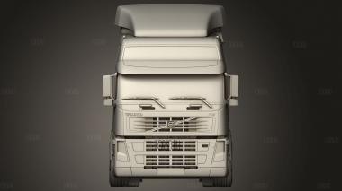 Трактор FM 4x2 3d stl модель для ЧПУ