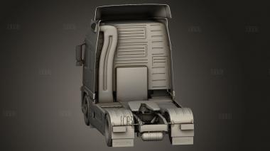 Трактор FM 4x2 3d stl модель для ЧПУ