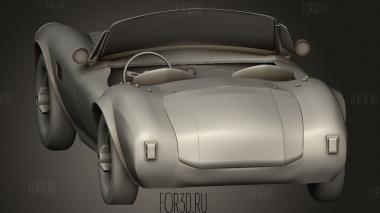 Форд Кобра 3d stl модель для ЧПУ