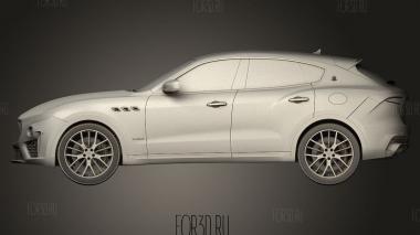 Maserati Levante Q4 Gran Sport 2019 3d stl модель для ЧПУ
