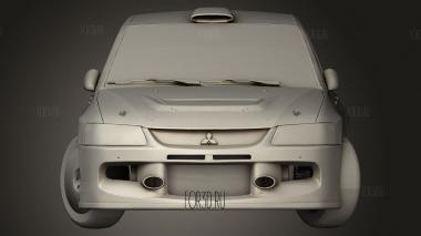 Mitsubishi Lancer EVO IX 3d stl модель для ЧПУ