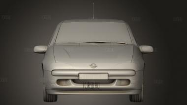 Opel Tigra Mk1 1994 3d stl модель для ЧПУ