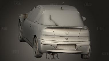 Opel Tigra Mk1 1994 3d stl модель для ЧПУ