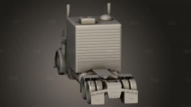 Peterbilt 359 3d stl модель для ЧПУ