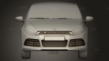 Volkswagen Scirocco R 2010 3d stl модель для ЧПУ