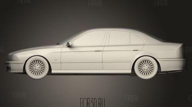 BMW 5 E39 3d stl модель для ЧПУ