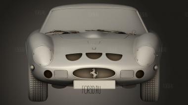 Ferrari 250 GTO I линейки 1962 3d stl модель для ЧПУ