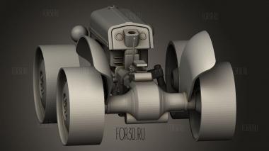 Ford 3d stl модель для ЧПУ
