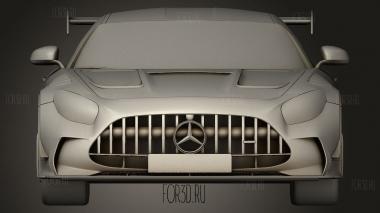 Mercedes amg gt черный 3d stl модель для ЧПУ