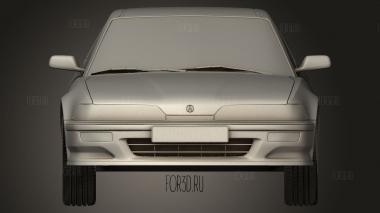 Acura Integra Mk2 седан 1990 3d stl модель для ЧПУ