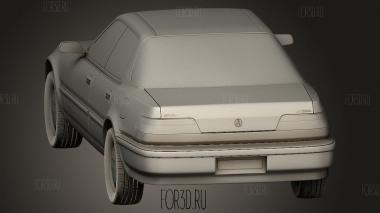 Acura Integra Mk2 седан 1990 3d stl модель для ЧПУ
