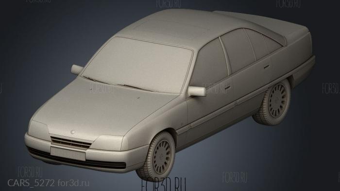 Opel Omega Mk1 A sedan 1987 stl model for CNC