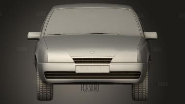Opel Omega Mk1 Седан 1987 3d stl модель для ЧПУ