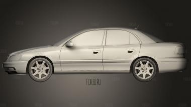 Opel Omega Mk2f B седан 1999 3d stl модель для ЧПУ