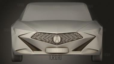 Концепт Acura Precision concept 2016 3d stl модель для ЧПУ