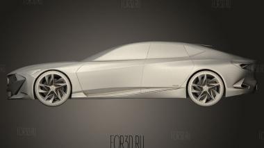 Концепт Acura Precision concept 2016 3d stl модель для ЧПУ