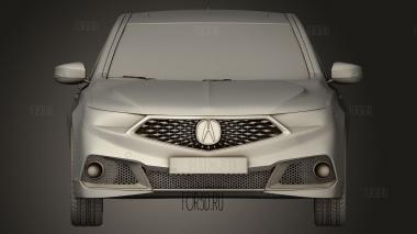 AcuraX Mk1f 3d stl модель для ЧПУ