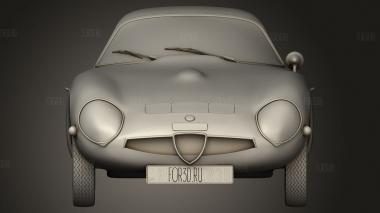 Альфа Ромео Джулия TZ 105 1963 3d stl модель для ЧПУ