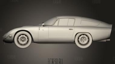 Альфа Ромео Джулия TZ 105 1963 3d stl модель для ЧПУ