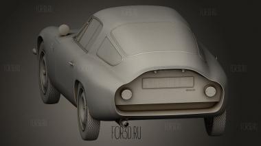 Альфа Ромео Джулия TZ 105 1963 3d stl модель для ЧПУ