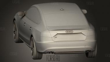 Audi S5 Sportback 2011 2011 3d stl модель для ЧПУ