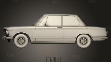 BMW 2002 1968 3d stl модель для ЧПУ