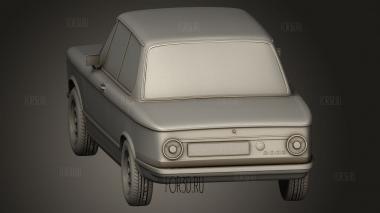 BMW 2002 1968 3d stl модель для ЧПУ
