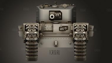 Черчилль Mk VI A22 начало 1944 года 3d stl модель для ЧПУ