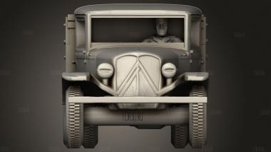 Citroen c e 3d stl модель для ЧПУ