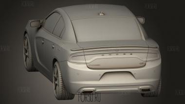 Додж Чарджер Dodge Charger 3d stl модель для ЧПУ
