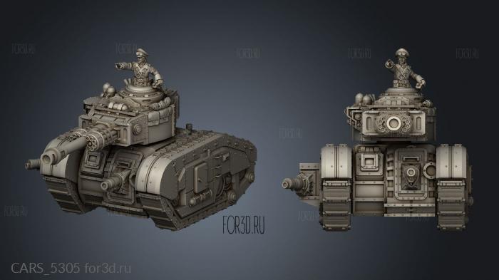 im tank turret stl model for CNC