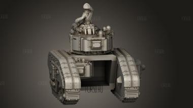 Башня танка im 3d stl модель для ЧПУ