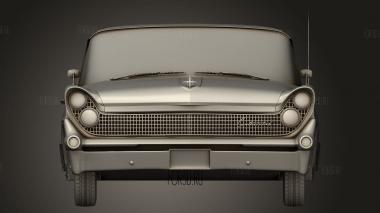 Седан Lincoln Mark Mk2 IV 1959 3d stl модель для ЧПУ