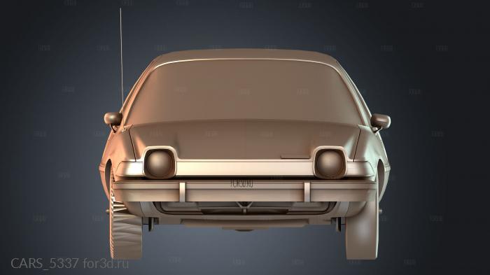 CARS_5337 stl model for CNC
