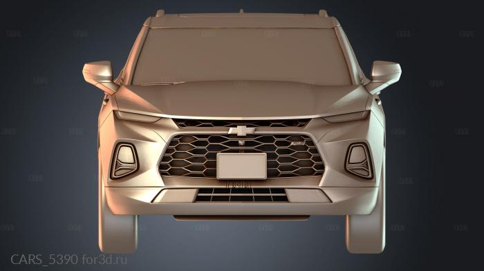 CARS_5390 stl model for CNC
