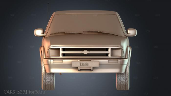 CARS_5391 stl model for CNC