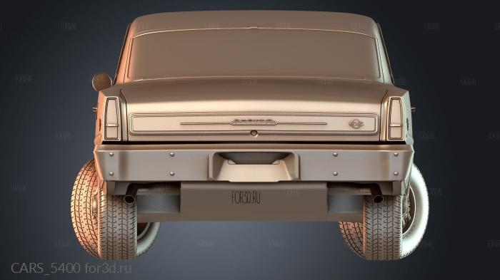 CARS_5400 stl model for CNC