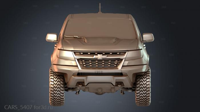 CARS_5407 stl model for CNC