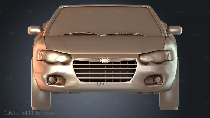 CARS_5411 stl model for CNC