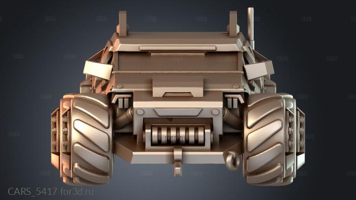 CARS_5417 stl model for CNC
