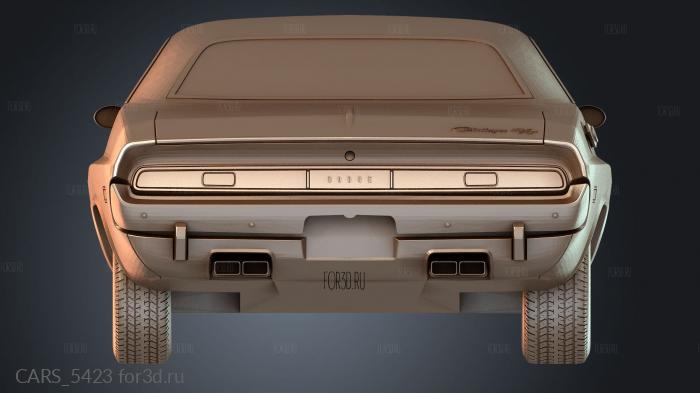 CARS_5423 stl model for CNC