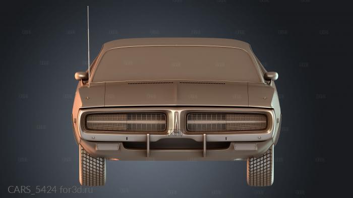 CARS_5424 stl model for CNC