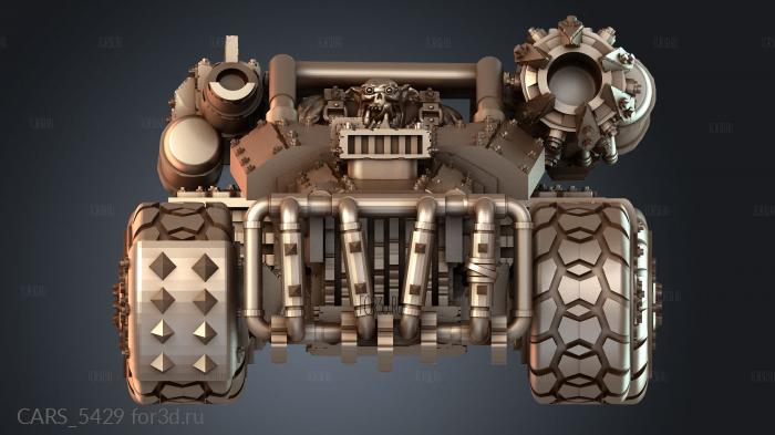 CARS_5429 stl model for CNC