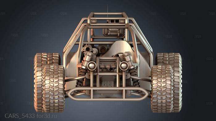 CARS_5433 stl model for CNC