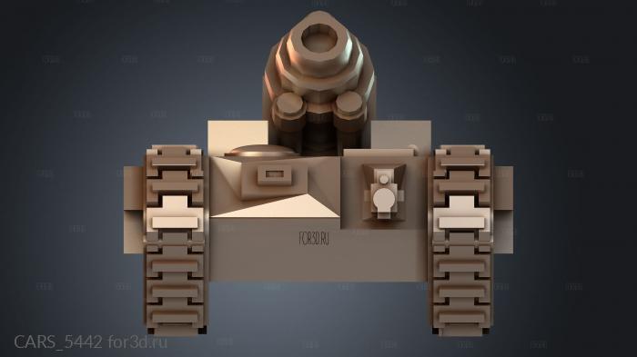 CARS_5442 stl model for CNC